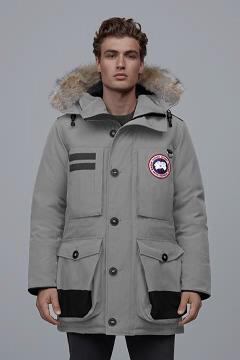 Chamarras Canada Goose Hombre México - Macculloch Abrigos Grises Oscuro LX8062935